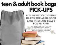 Adult and YA Book Bag Pick-up Day