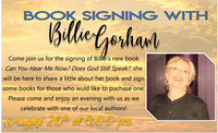 Book Signing with Local Author Billie Gorham