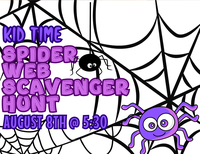 Kid Time "Spider Web Scavenger Hunt"
