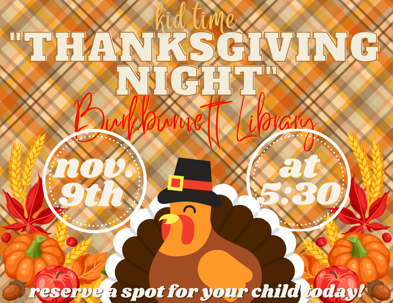 Kid Time "Thanksgiving Night" Kid Time "Thanksgiving Night"