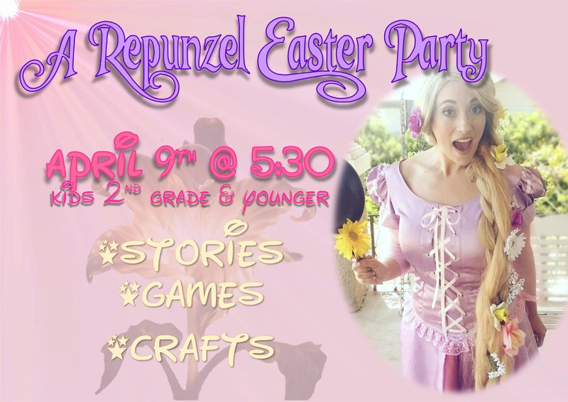 Kids Time: A Repunzel Easter Party Kids Time: A Repunzel Easter Party