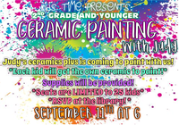 Kids Time: Ceramic Painting