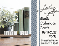 Ladies Night: Block Calendars