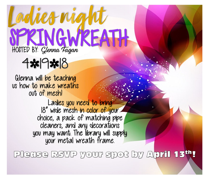 Ladies Night: Spring Wreath