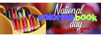 National Coloring Book Day