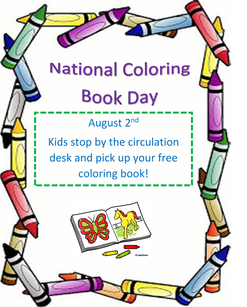 National Coloring Book Day National Coloring Book Day