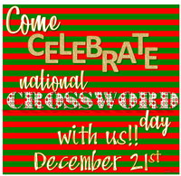 National Crossword Puzzle Day