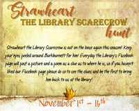 Strawheart the Library Scarecrow Hunt