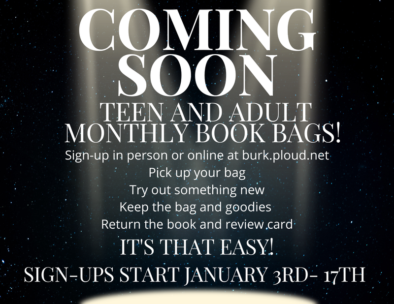 Teen & Adult Book Bag Sign-Ups