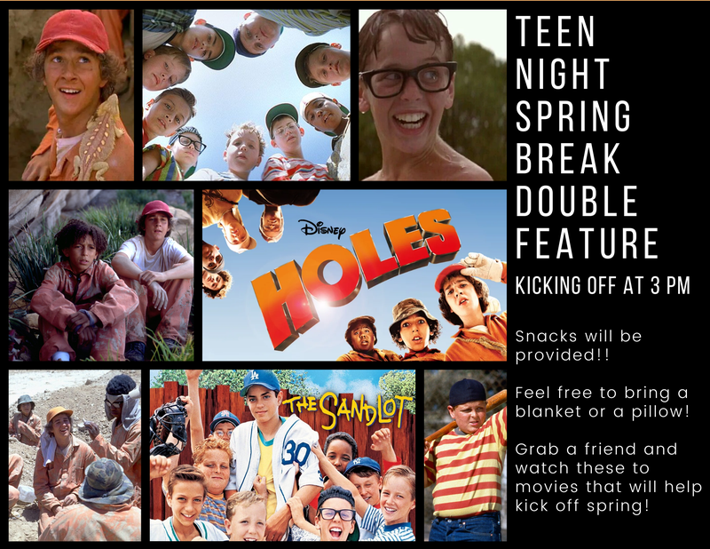Teen Night "Double Feature" Teen Night "Double Feature"