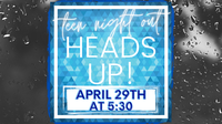 Teen Night Out "Heads Up"