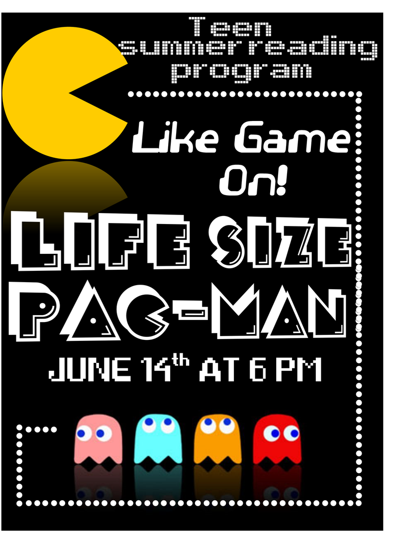 Teen Summer Reading Program: Life Size PacMan