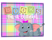 Books on a Blanket